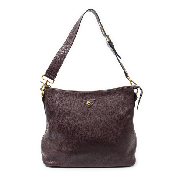 Prada Zip Hobo Shoulder Bag - Picture 1 of 10